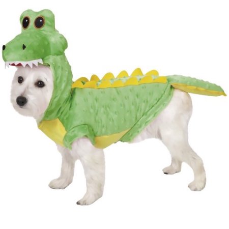Casual Canine Crocodile Costume, Small