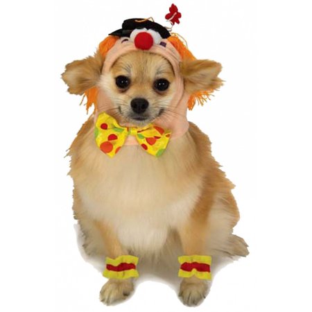 Clown Pet Pet Costume - Small