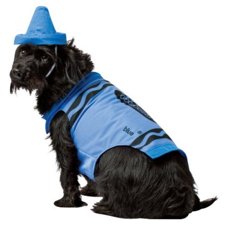 Crayola Sky Blue Pet Dog Costume