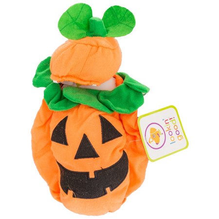 Lookin' Good Pumpkin Dog Costume X-Small - (Fits 8"-10" Neck to Tail)