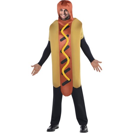 Mens' Hot Dog Costume, M