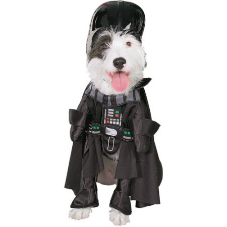 Star Wars Darth Vader Dog Costume Pet Outfit Jumpsuit & Hat