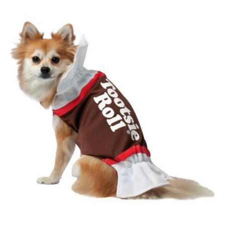 Tootsie Roll Dog Halloween Pet Costume (Multiple Sizes Available)