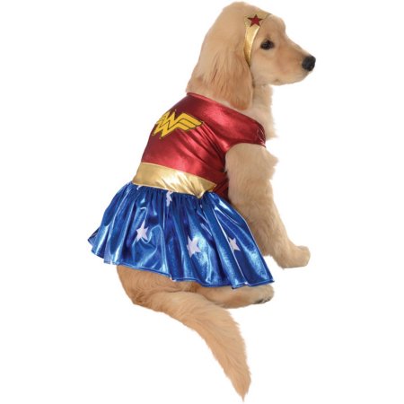 Wonder Woman Deluxe Dog Costume - X-Large