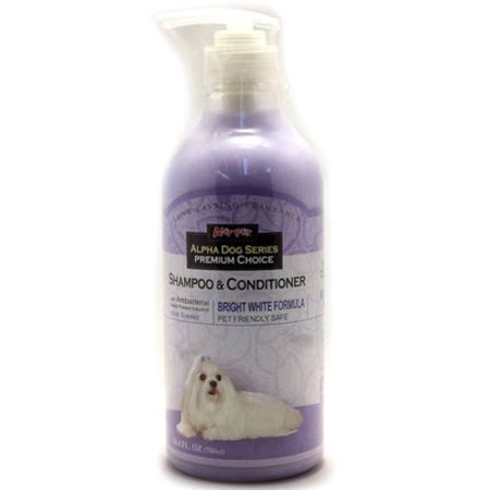 Alpha Dog Series Shampoo and Conditioner, Bright White Formula