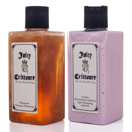 Dog Shampooch and Coif Fur Conditioner - Dog Grooming Shampoo and Conditioner by Juicy Crittoure