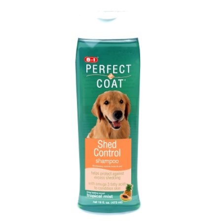 Eight in One Perfect Coat Shed Control Shampoo for Dogs 16 fl oz