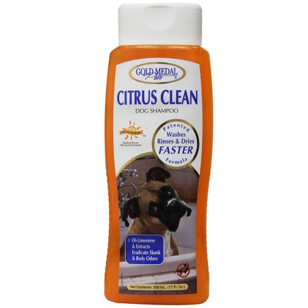 Gold Medal Citrus Clean Dog Shampoo with Cardoplex 17 oz