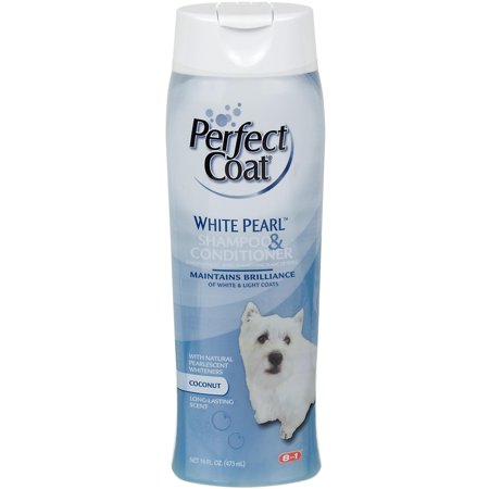 Perfect Coat White Pearl Dog Shampoo, 32 Ounce