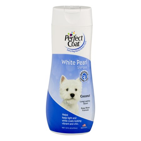 Perfect Coat White Pearl Dog Shampoo Coconut, 16.0 FL OZ