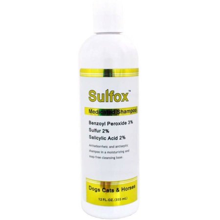 Pet Health Solutions Sulfox Dog & Cat Shampoo, 12 Fl Oz