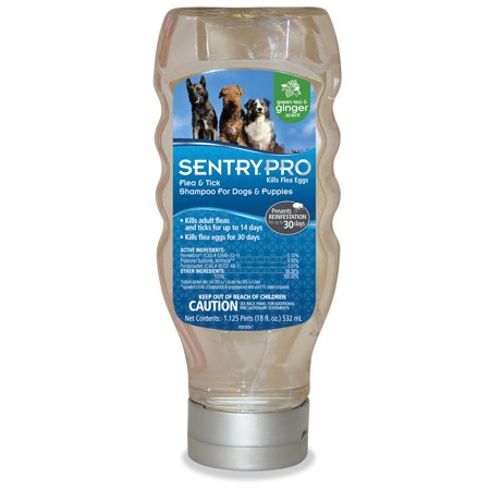 Sentry PRO Flea & Tick Shampoo for Dogs, 18 Ounce