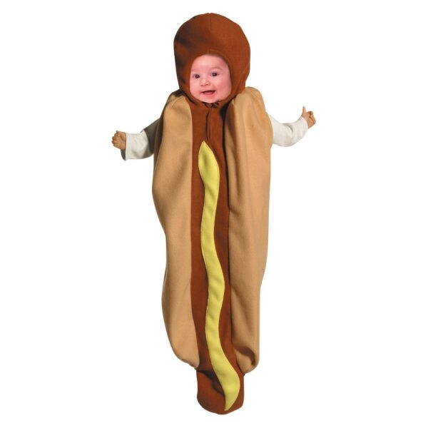 Toddler Hot Dog Bunting Costume, Toddler Unisex, Size: 3-12 M, Tan