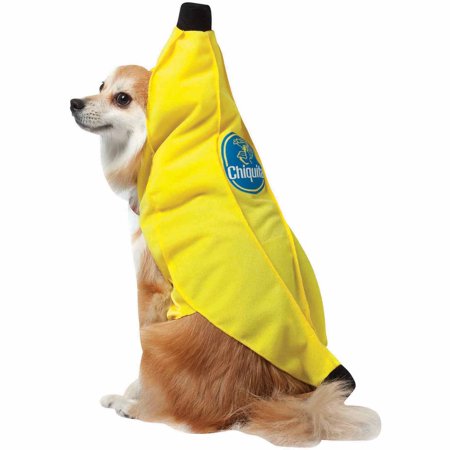 Chiquita Banana Dog Costume, Small
